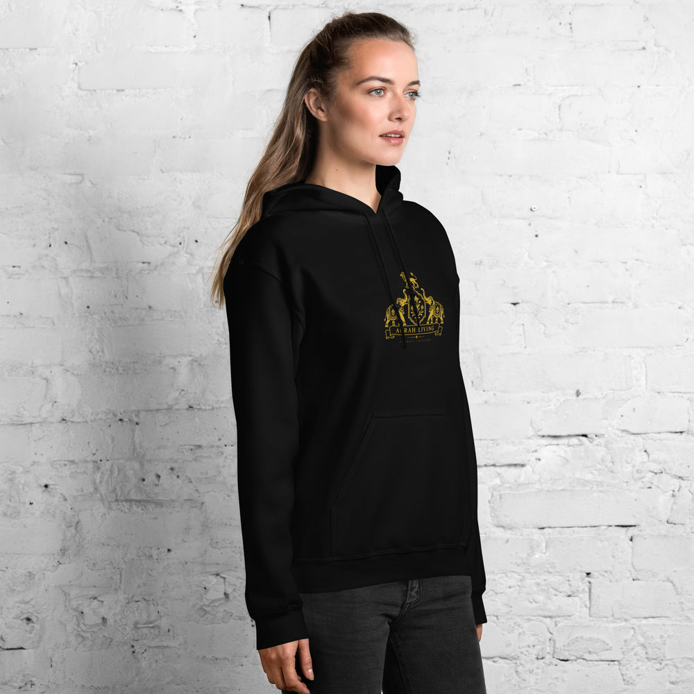 Aurah Living Logo Unisex Hoodie — view 7