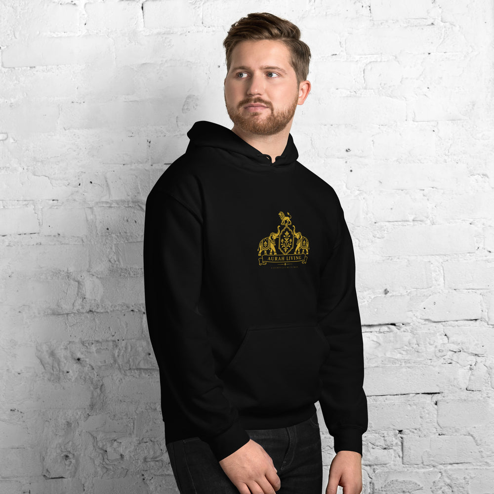 Aurah Living Logo Unisex Hoodie — view 9