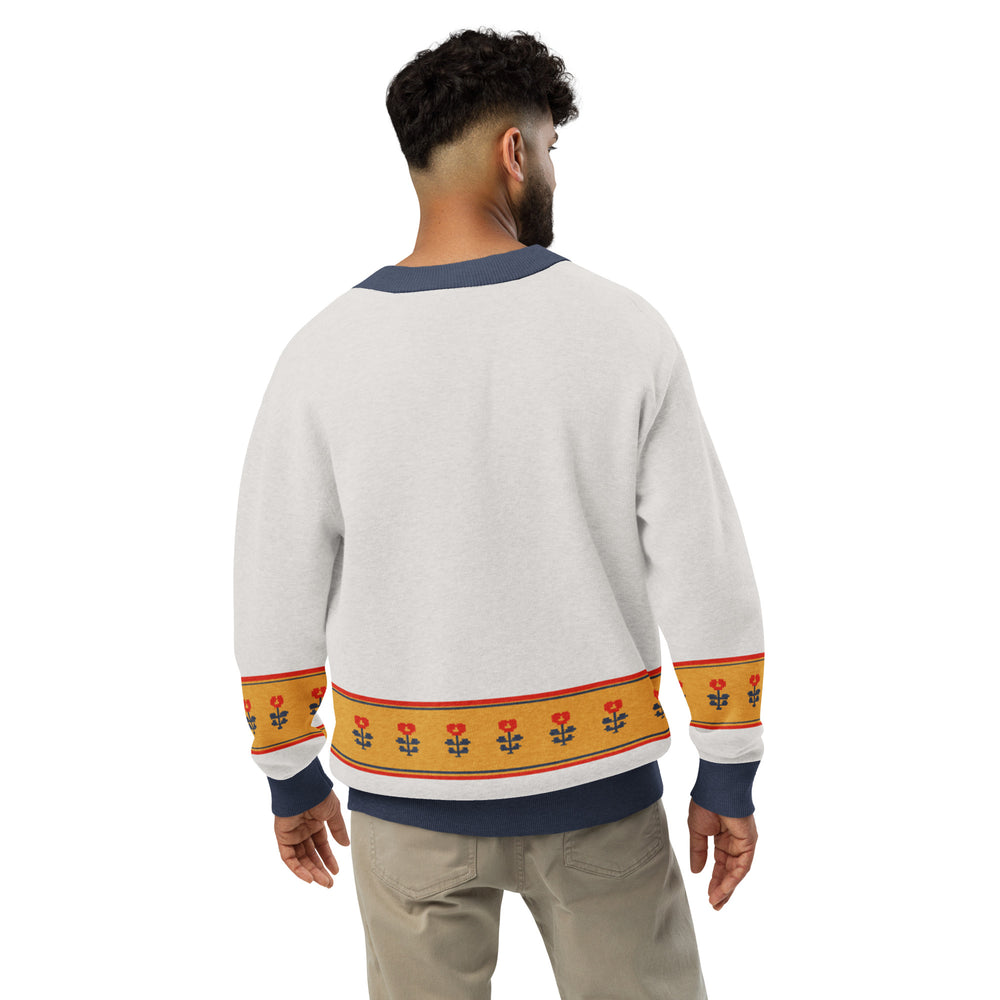 Patka — Shah Jahan Poppy Band Knit Cardigan — view 12