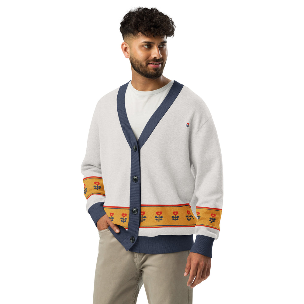 Patka — Shah Jahan Poppy Band Knit Cardigan — view 11