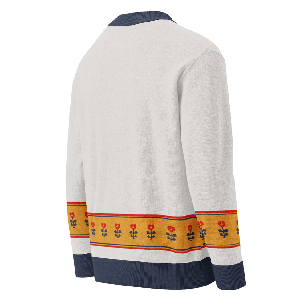 Patka — Shah Jahan Poppy Band Knit Cardigan — view 8