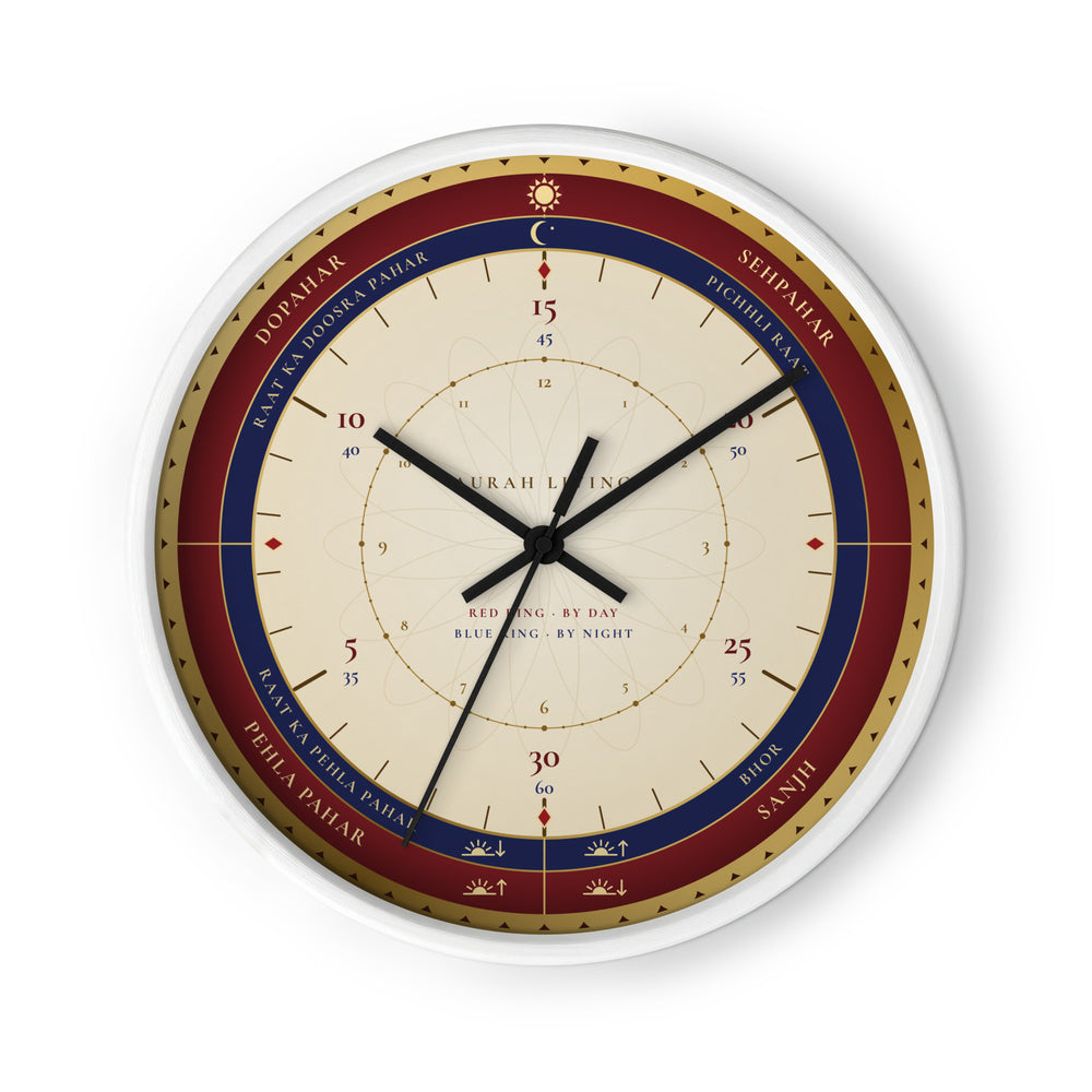 Ghari Wall Clock — Hindustani Hours of Day & Night — view 2