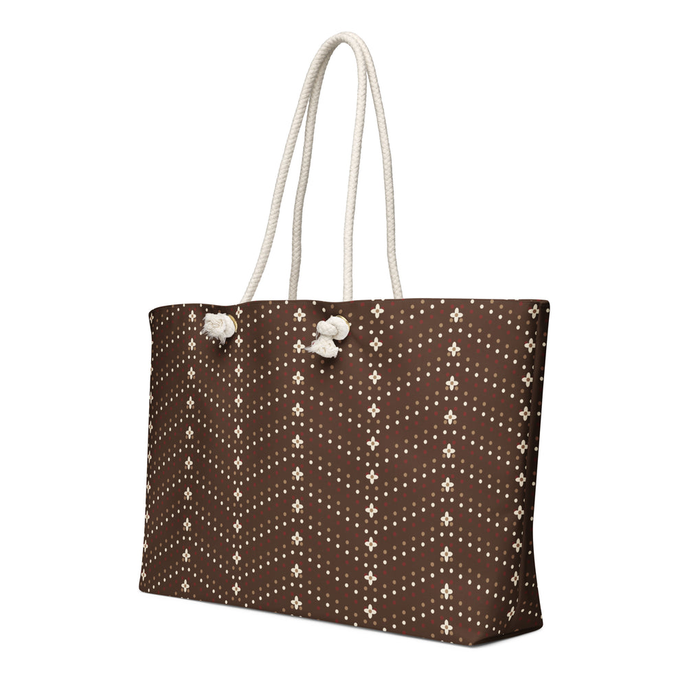 Mughal Dot Chevron — Weekender Bag — view 5