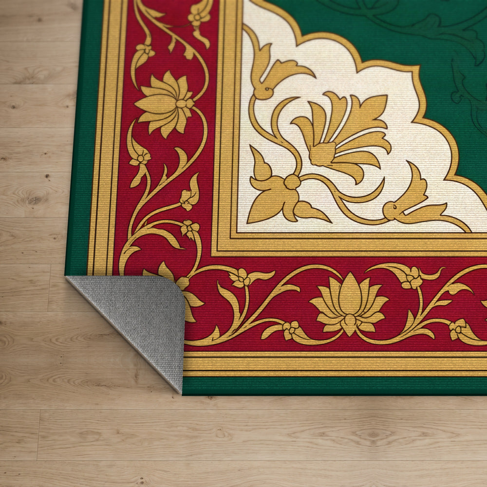 Alam Guman — Royal Elephant Medallion Area Rug — view 5